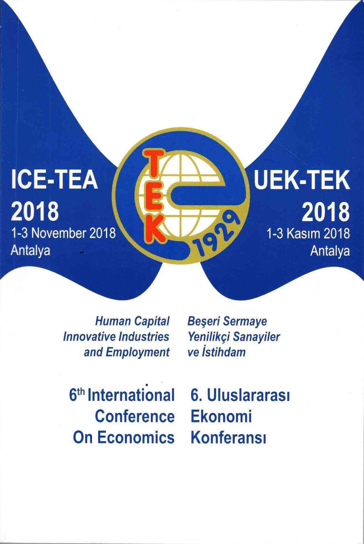 6. Uluslararası Ekonomi Konferansı